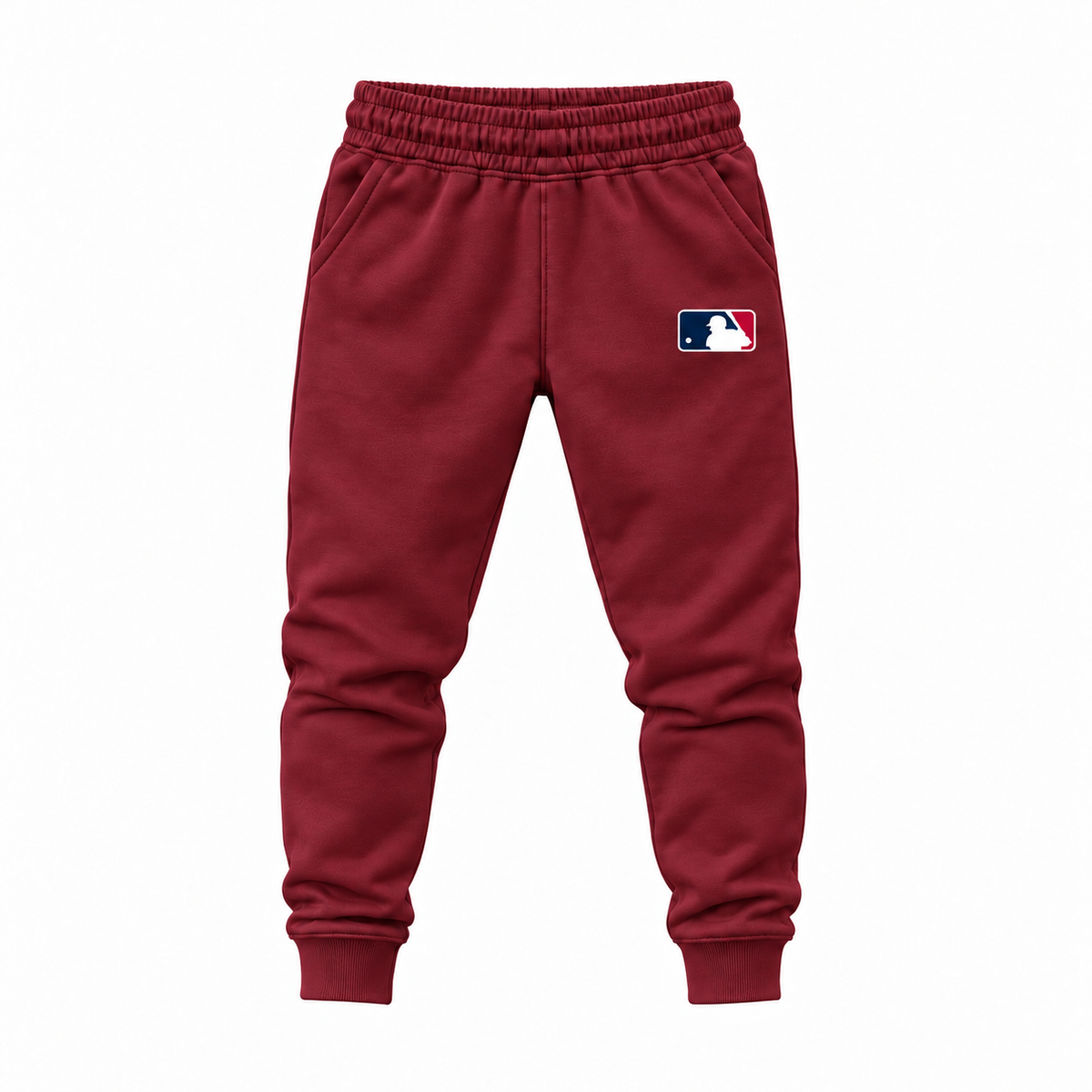 Youth MLB Joggers Sweatpants - Maroon