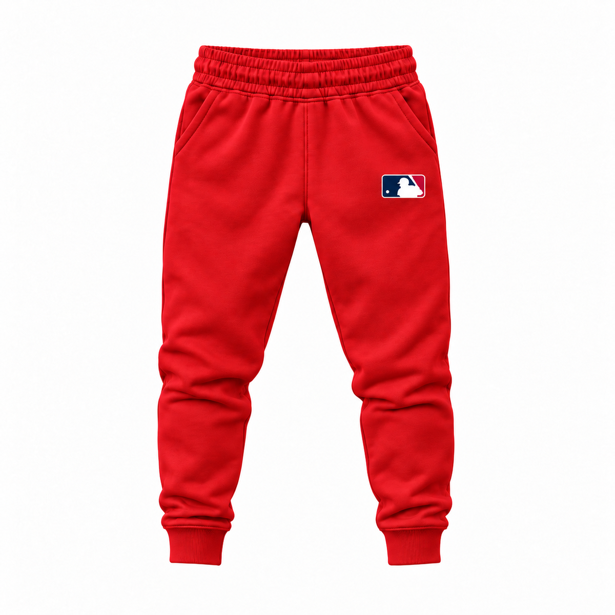 Youth MLB Joggers Sweatpants - Red