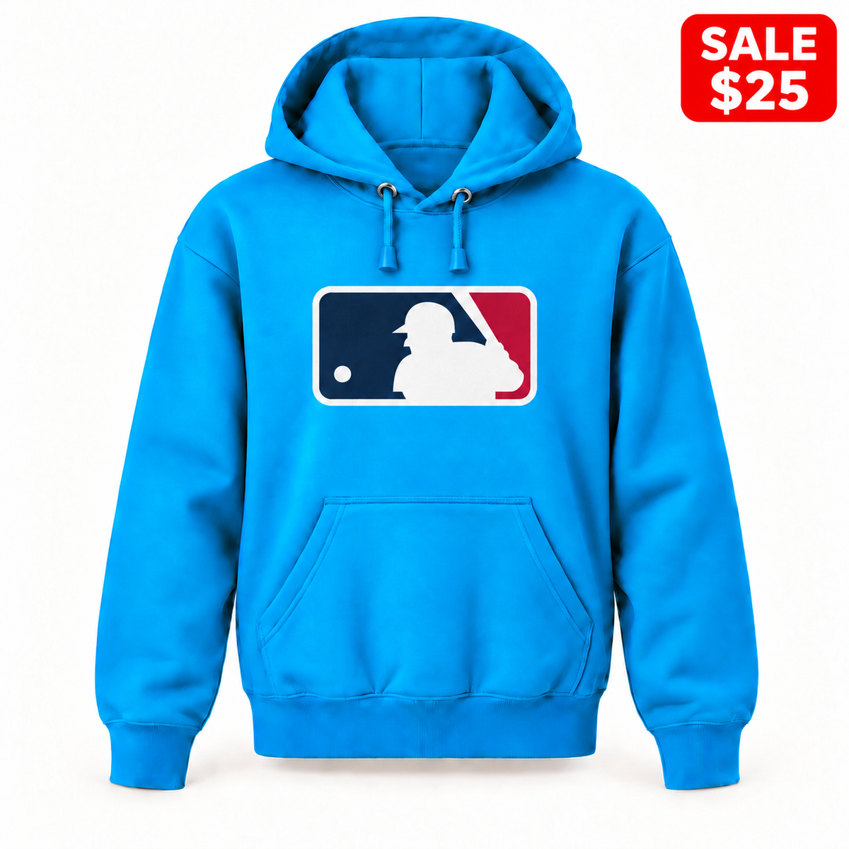 Youth MLB Pullover Hoodie in Turquoise — SALE $25