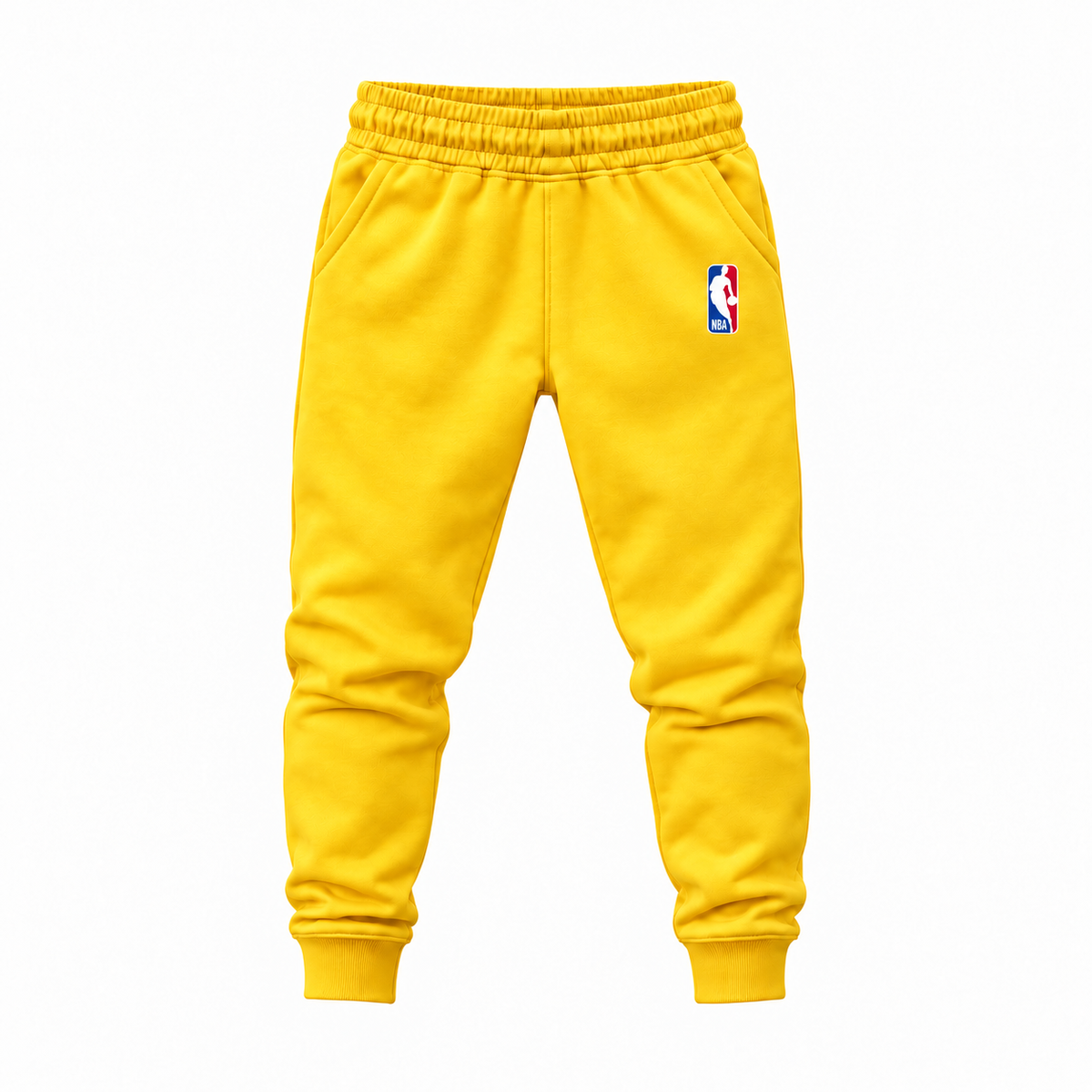 Youth NBA Joggers Sweatpants - Yellow