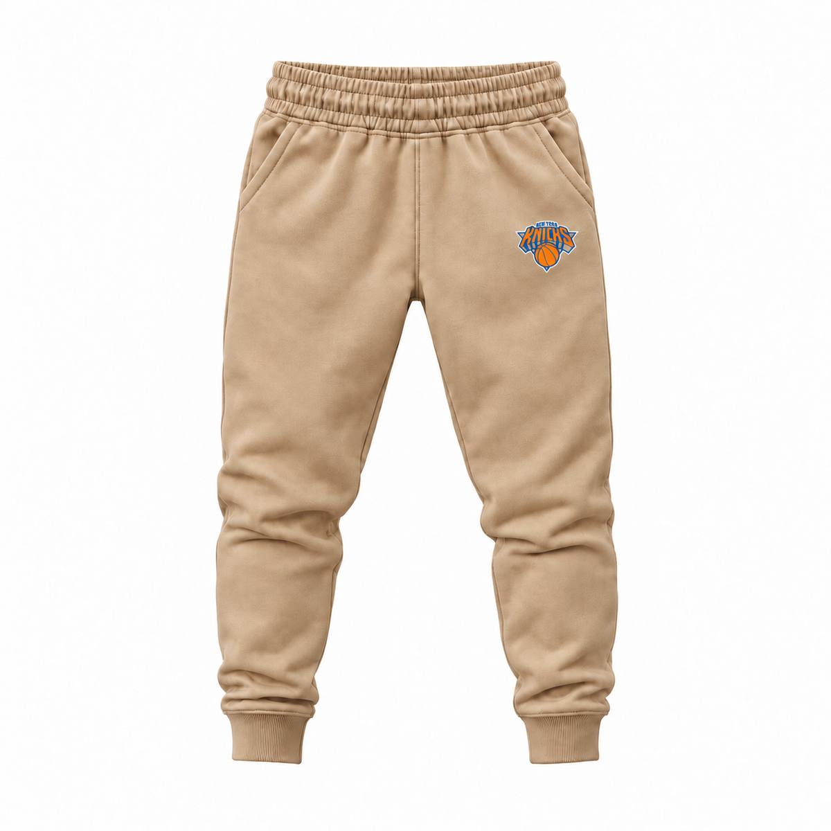 Youth New York Knicks Joggers Sweatpants - Tan