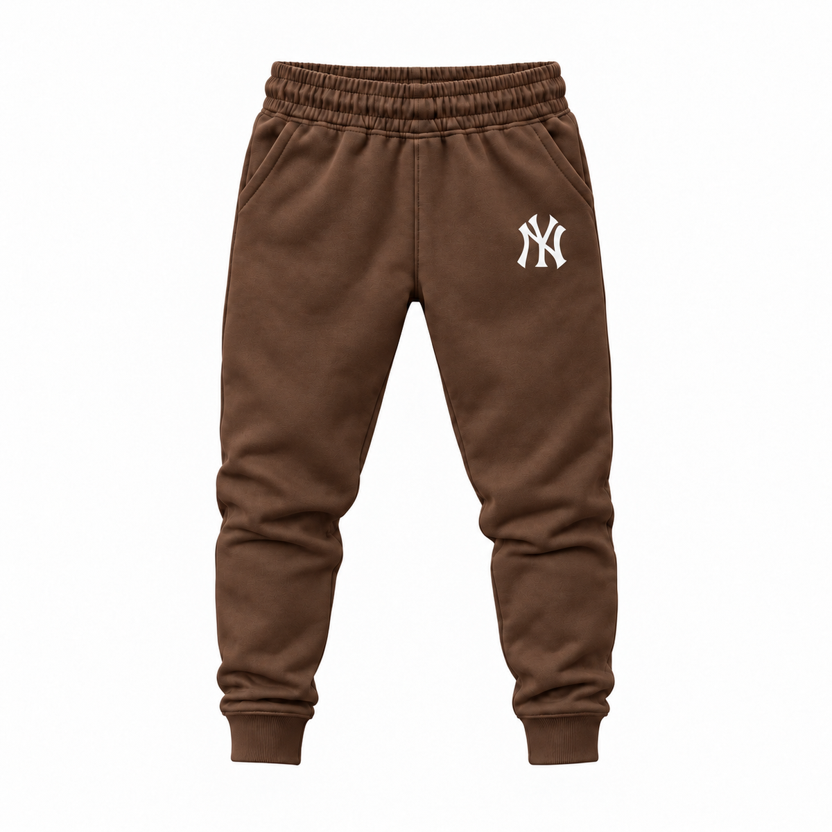 Youth New York Yankees Joggers Sweatpants - Brown