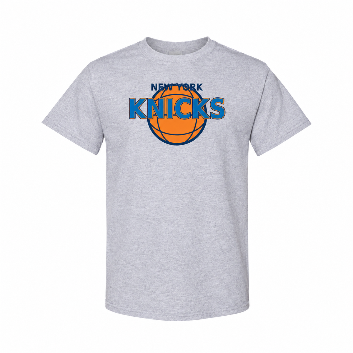 Youth New York Knicks cotton T-shirt - Gray