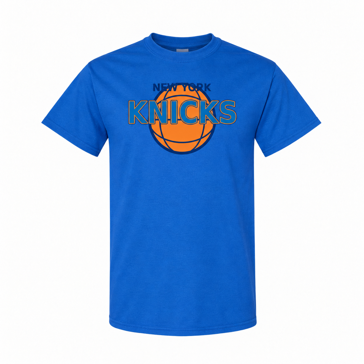 Youth New York Knicks cotton T-shirt - Royal Blue