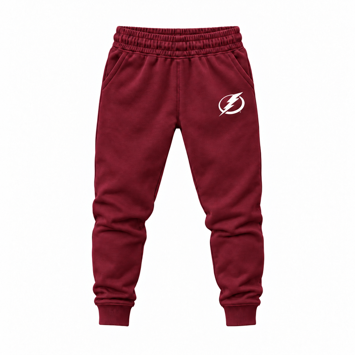 Youth Tampa Bay Lightning Joggers Sweatpants - Burgundy